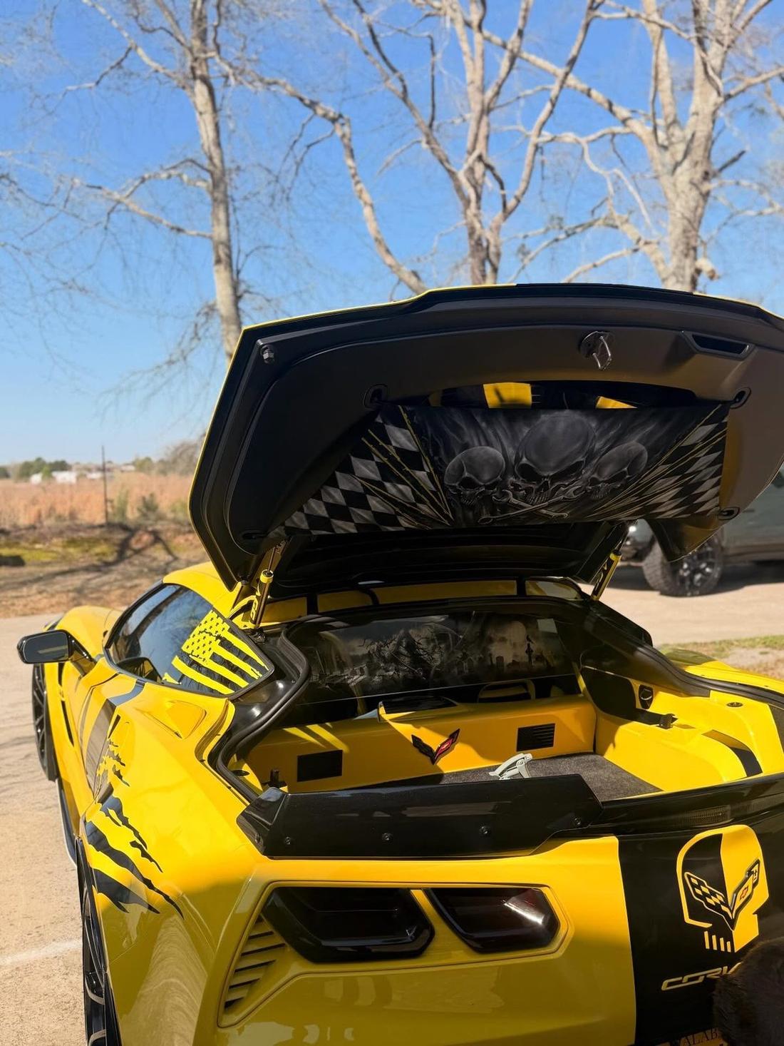 Corvette rear detail