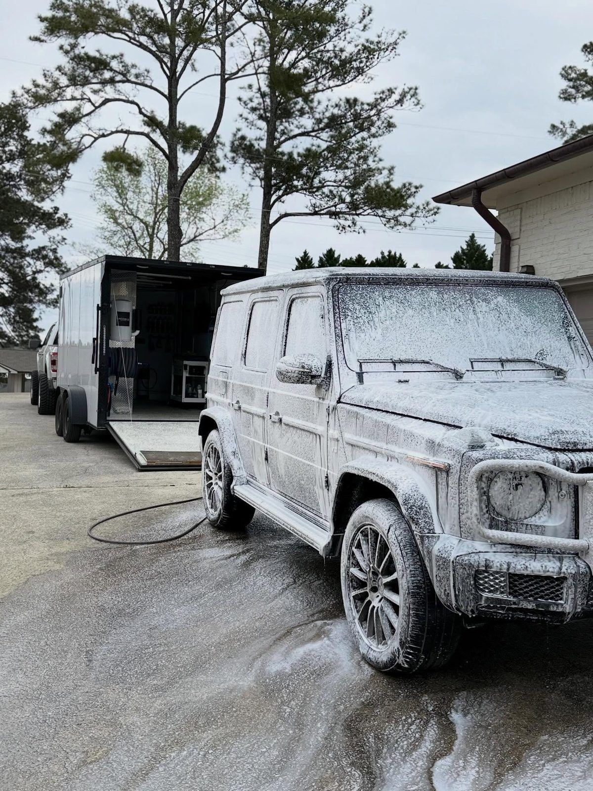 G-Wagon foam wash