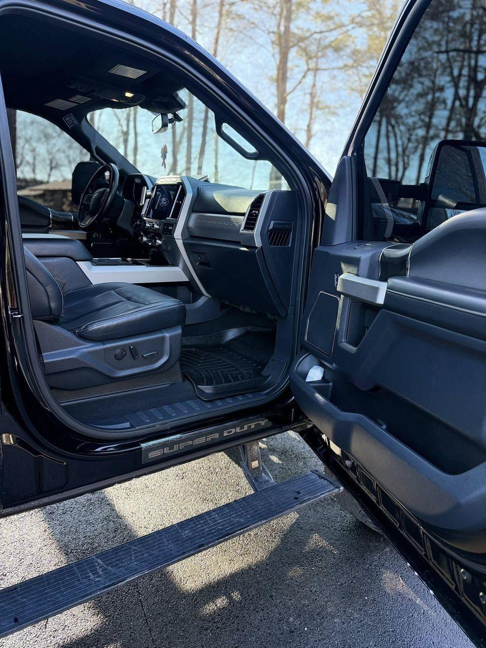 Ford Super Duty interior wide